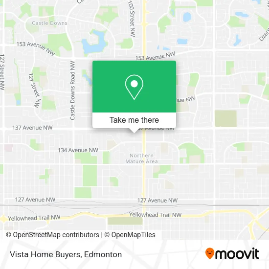 Vista Home Buyers map