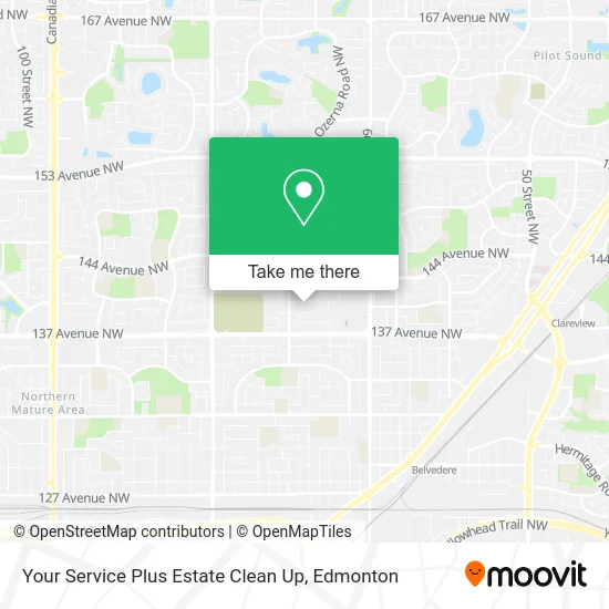 Your Service Plus Estate Clean Up map