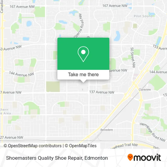 Shoemasters Quality Shoe Repair map