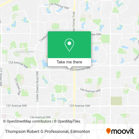 Thompson Robert G Professional map
