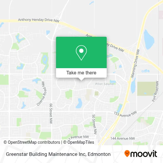 Greenstar Building Maintenance Inc map