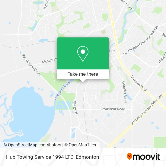 Hub Towing Service 1994 LTD map