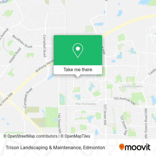 Trison Landscaping & Maintenance map