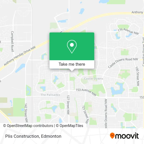 Plis Construction map