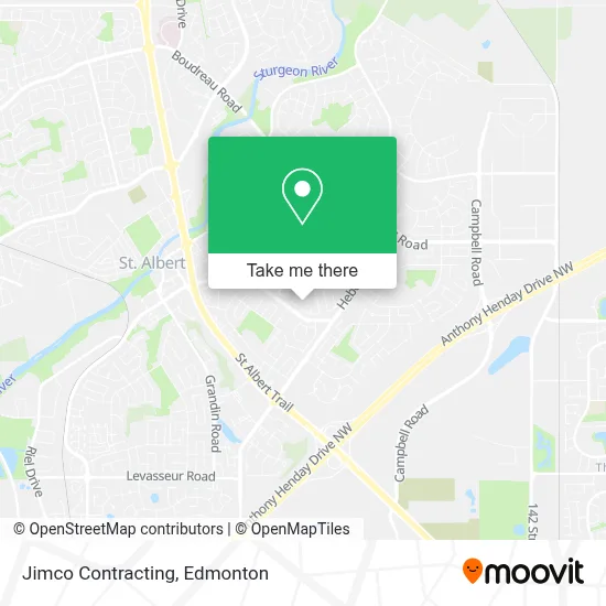 Jimco Contracting map