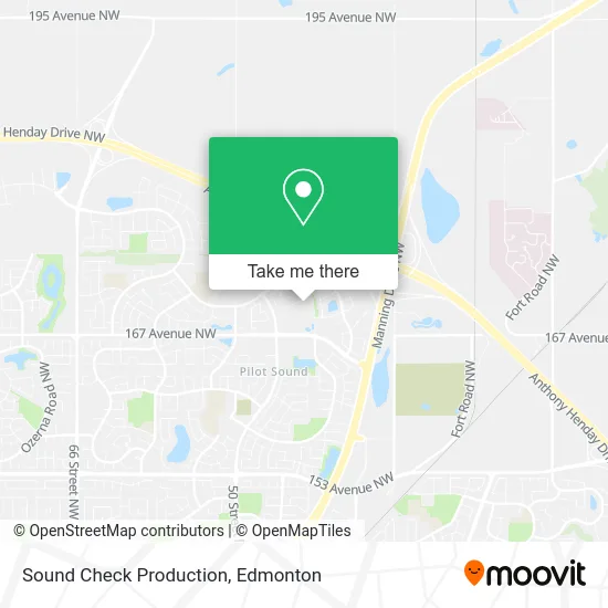 Sound Check Production map