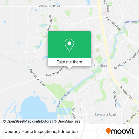 Journey Home Inspections map