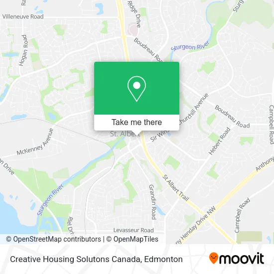 Creative Housing Solutons Canada map