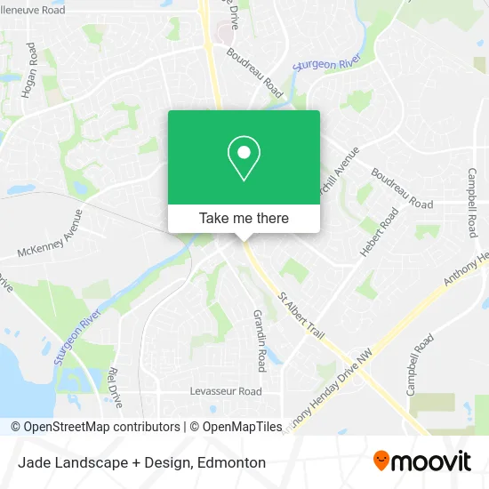 Jade Landscape + Design map