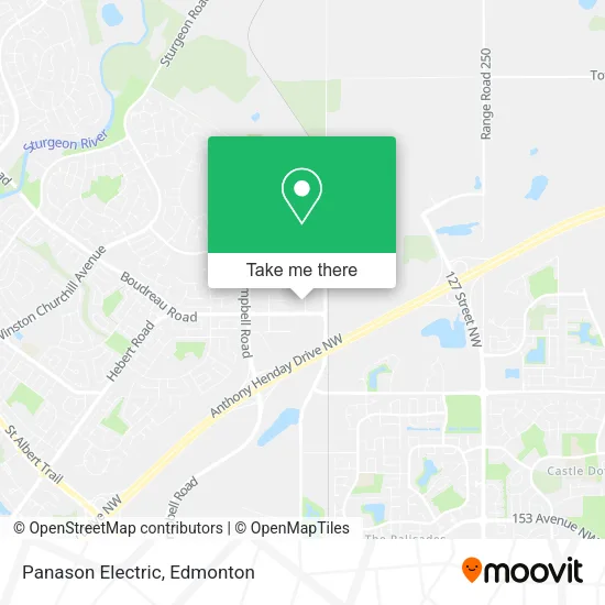 Panason Electric map