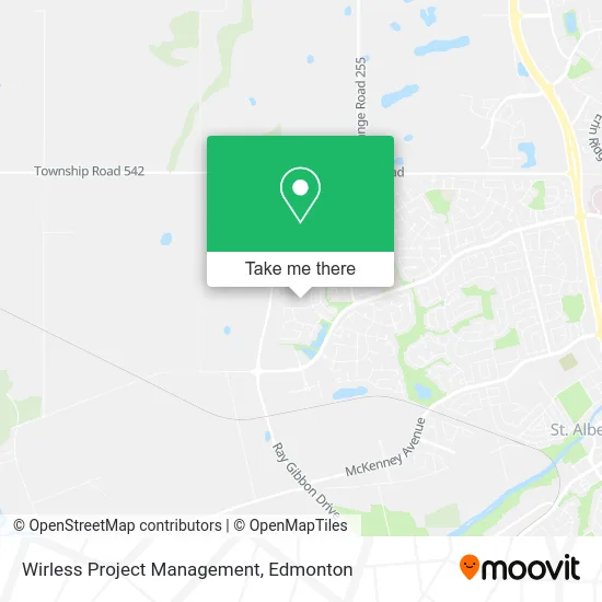 Wirless Project Management map