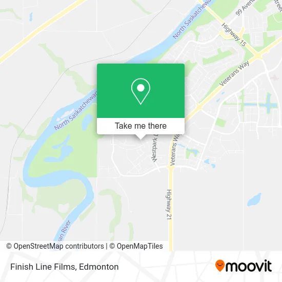 Finish Line Films map