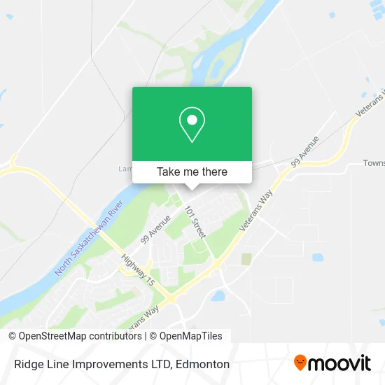 Ridge Line Improvements LTD map