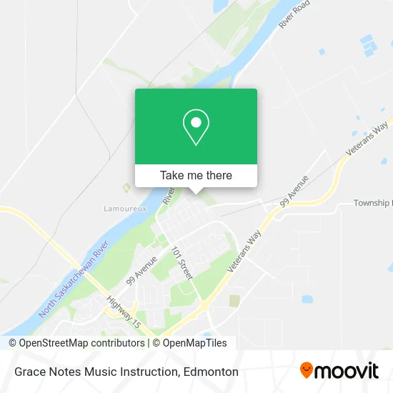 Grace Notes Music Instruction map