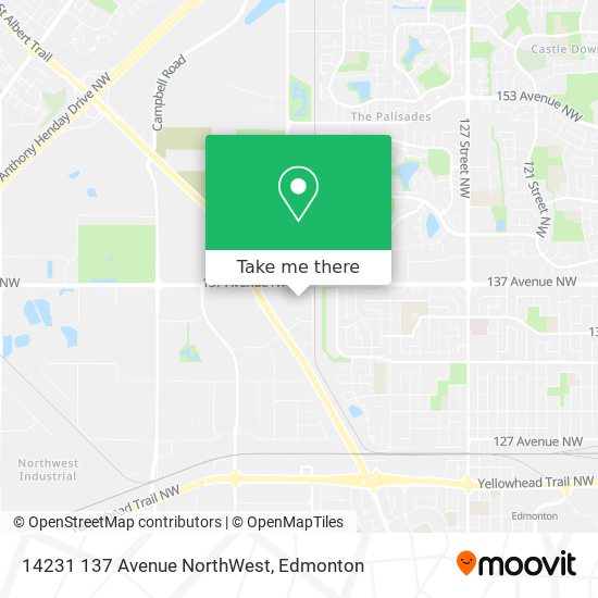 14231 137 Avenue NorthWest map