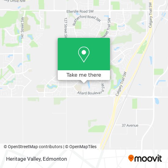 Heritage Valley map