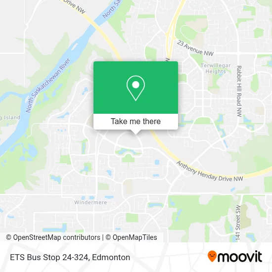ETS Bus Stop 24-324 map