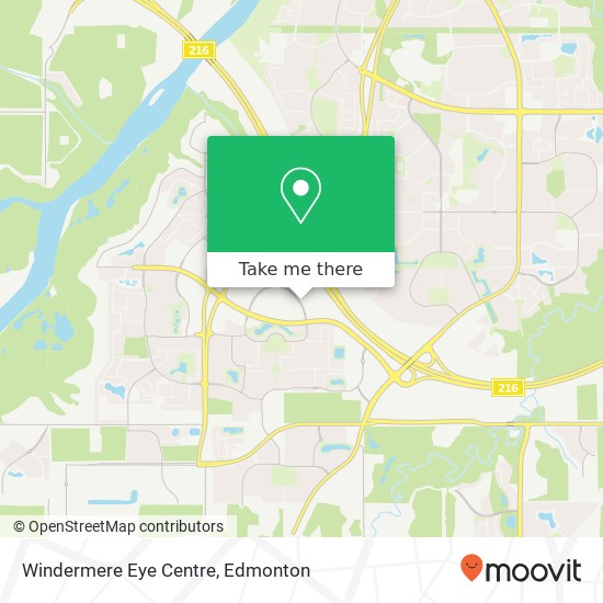 Windermere Eye Centre map