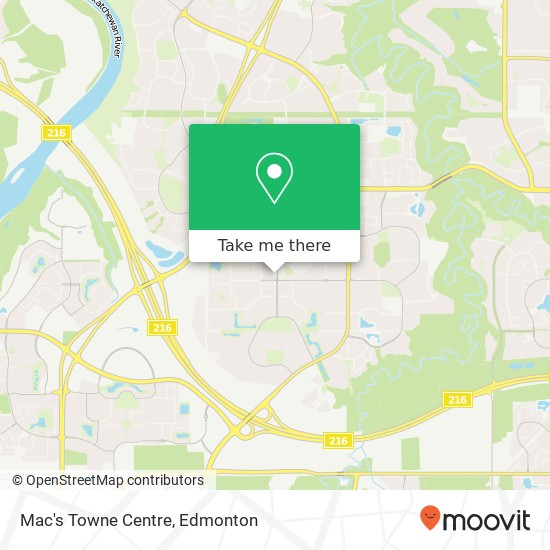 Mac's Towne Centre map
