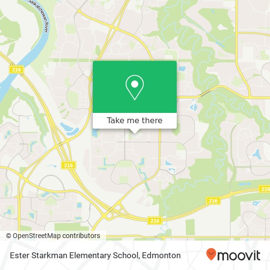 Ester Starkman Elementary School map