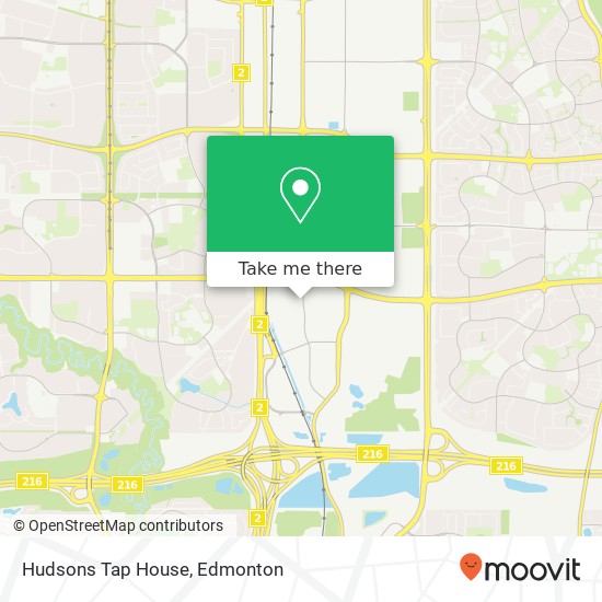Hudsons Tap House map