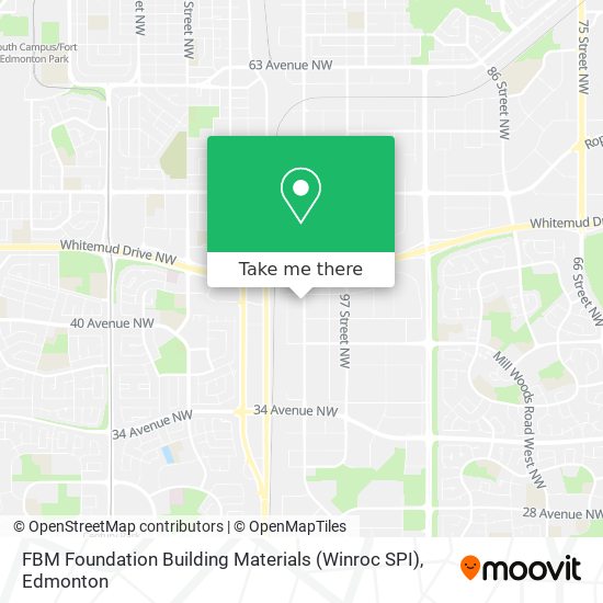 How To Get To Fbm Foundation Building Materials Winroc Spi In Edmonton By Bus Or Light Rail