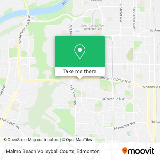 How To Get To Malmo Beach Volleyball Courts In Edmonton By Bus Or Light Rail