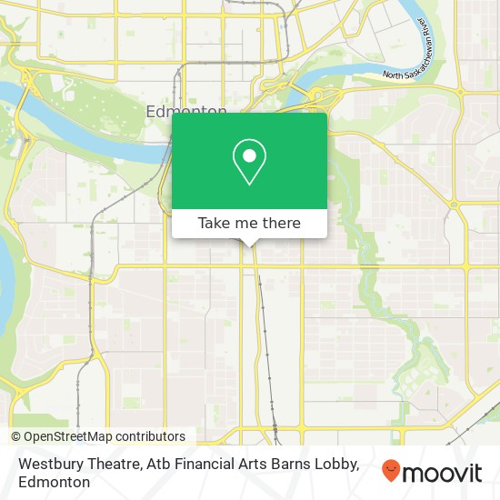 Westbury Theatre, Atb Financial Arts Barns Lobby map