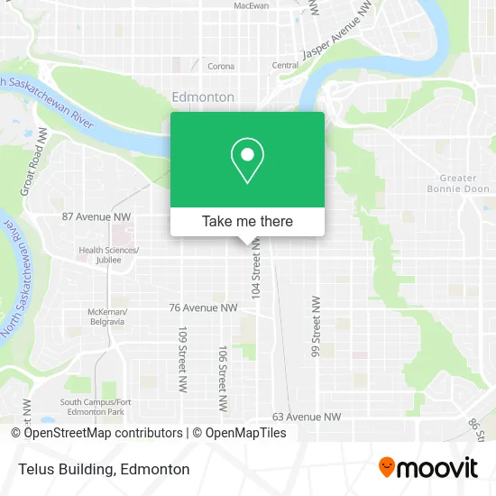 Telus Building map