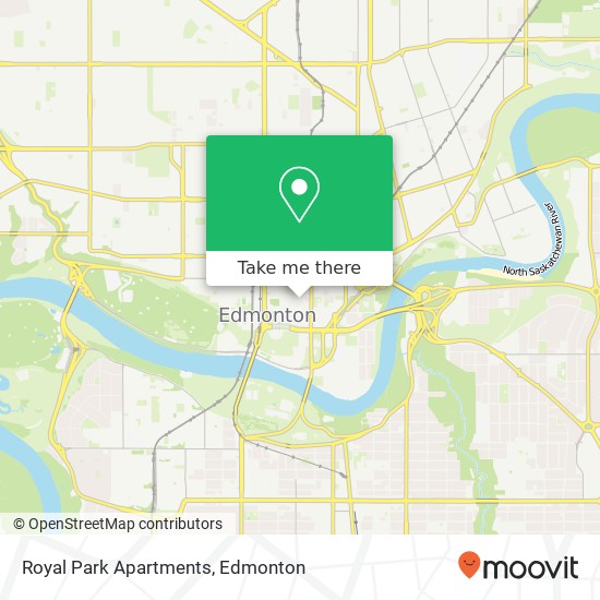 Royal Park Apartments map