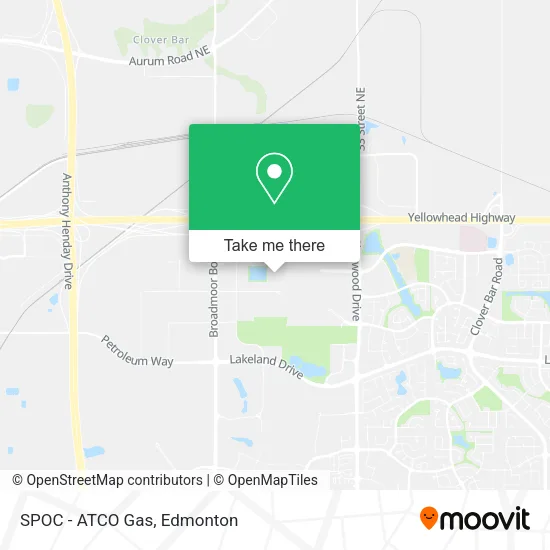 SPOC - ATCO Gas map