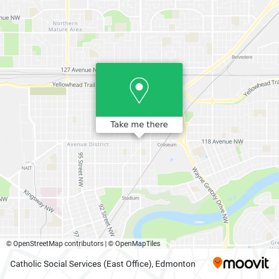Catholic Social Services (East Office) map