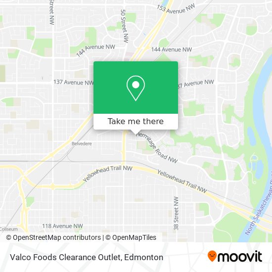 Valco Foods Clearance Outlet map