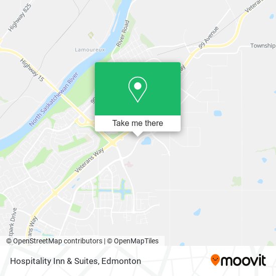 Hospitality Inn & Suites map