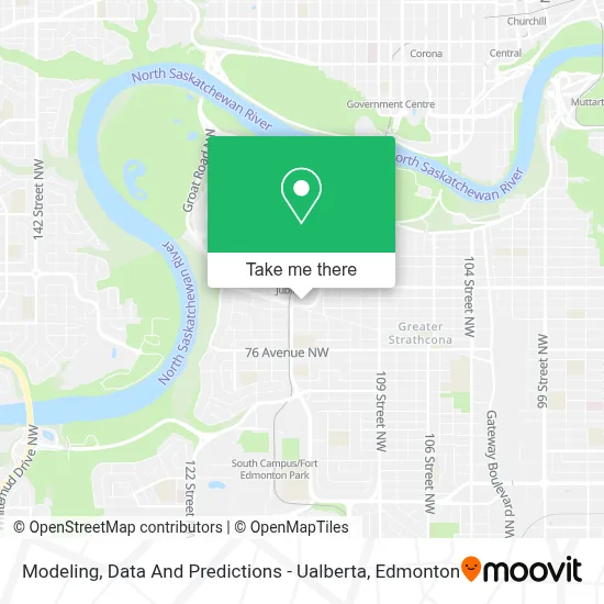 Modeling, Data And Predictions - Ualberta map