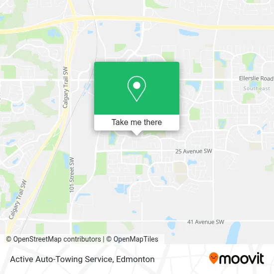 Active Auto-Towing Service map
