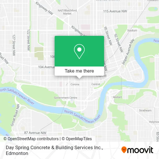 Day Spring Concrete & Building Services Inc. map