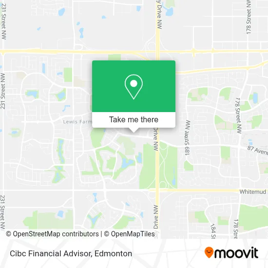 Cibc Financial Advisor map