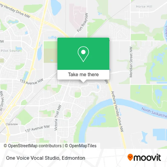 One Voice Vocal Studio map