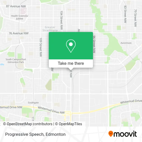 Progressive Speech map