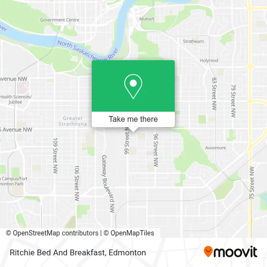 Ritchie Bed And Breakfast plan