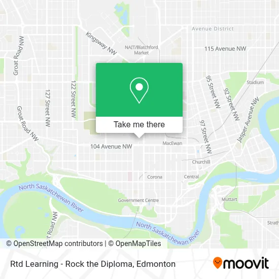 Rtd Learning - Rock the Diploma map