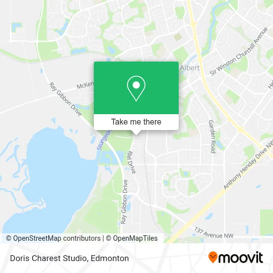 Doris Charest Studio map
