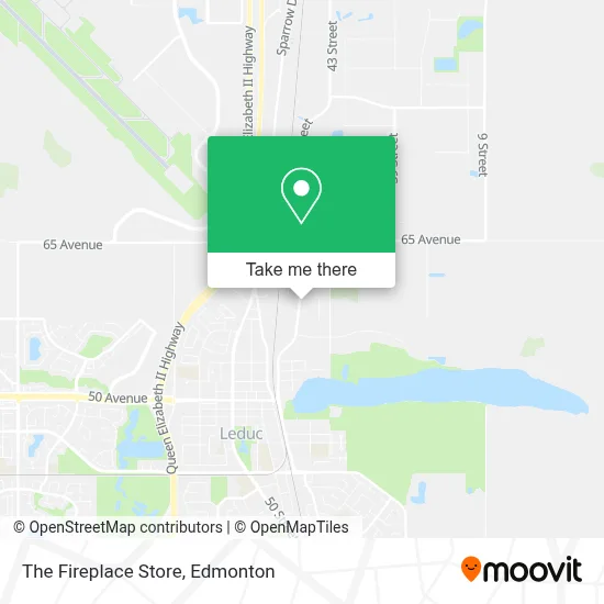 The Fireplace Store map
