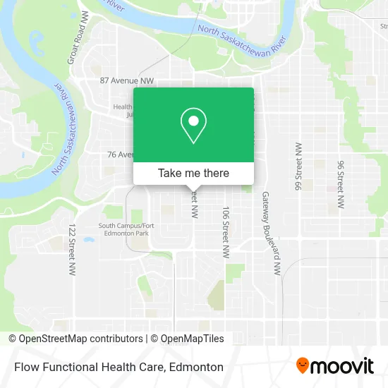 Flow Functional Health Care map
