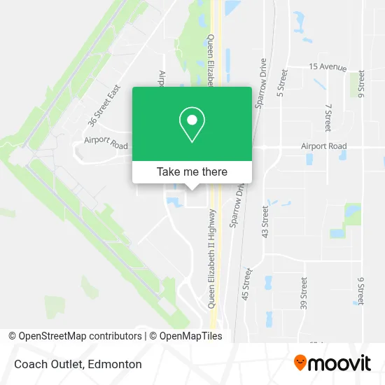 Coach Outlet map
