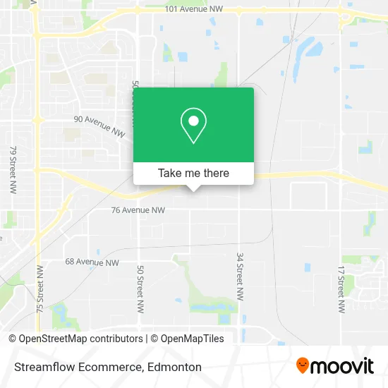 Streamflow Ecommerce map