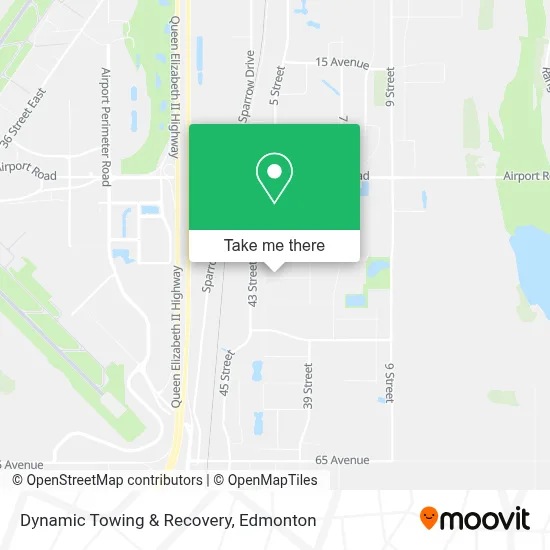 Dynamic Towing & Recovery map