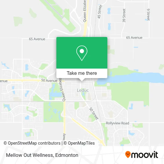 Mellow Out Wellness map