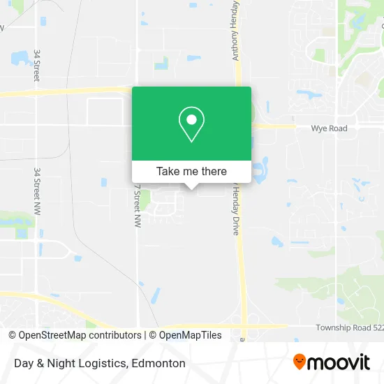 Day & Night Logistics map